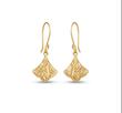 گوشواره طلا ۱۸ عیار گوشواره تراش گالری بابل طلا