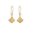 گوشواره طلا ۱۸ عیار گوشواره تراش گالری بابل طلا