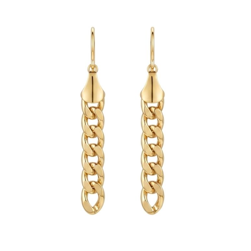 گوشواره طلا ۱۸ عیار گوشواره کارتیر گالری بابل طلا