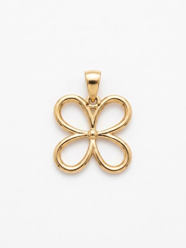 آویز طلا ۱۸ عیار sun gold 7827 گالری طلای سید محمد رضا فاطمیان