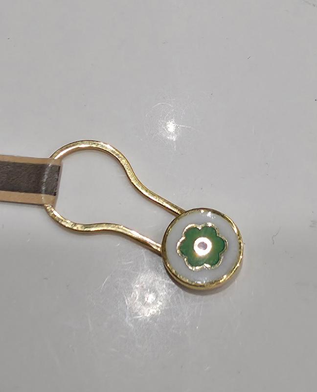 بچگانه طلا ۱۸ عیار سنجاق کودک زرماه گلد