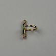 انگشتر طلا ۱۸ عیار باگت سنگخور مندی کد 9 مندی گلد