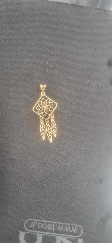 آویز زنانه طلا ۱۸ عیار بت جقه ماهرخ گلد گالری