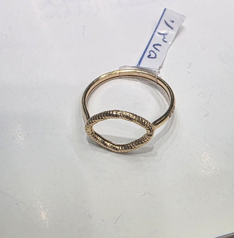 انگشتر زنانه طلا ۱۸ عیار انگشتر zp زرماه گلد