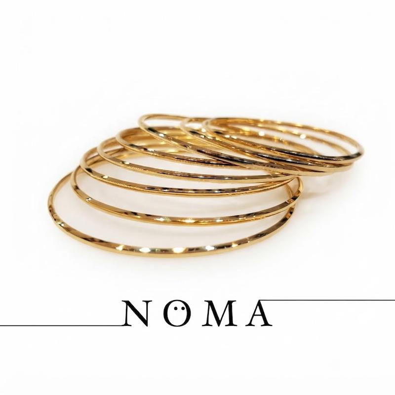النگو طلا ۱۸ عیار آیینه ای ۲میل نوزادی سایز۰ کم اجرت گالری نوما