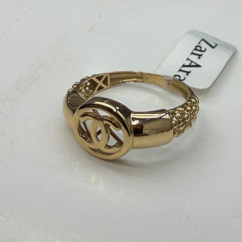 انگشتر زنانه طلا ۱۸ عیار Chanel پفكي گالری سین سین