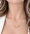 گردنبند زنانه طلا ۱۸ عیار گوی VoGa GOLD