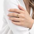 انگشتر زنانه طلا ۱۸ عیار فرگامو سایز ۵۷ - ۵۸ VoGa GOLD