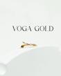 انگشتر زنانه طلا ۱۸ عیار کارتیه میخ سایز ۵۴-۵۳ VoGa GOLD