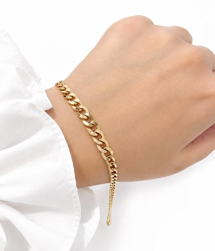 دستبند زنانه طلا ۱۸ عیار کارتیه کنیک VoGa GOLD