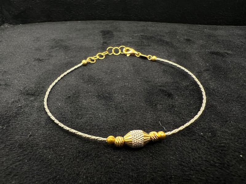 بنگل زنانه طلا ۱۸ عیار Braceletوارداتی اماراتی سایز۲و۳ گالری طلای فام