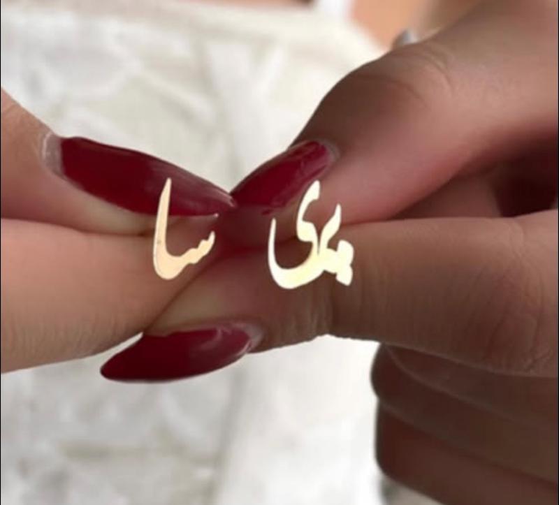گوشواره زنانه طلا ۱۸ عیار گوشواره پریسا گالری طلا دینگ