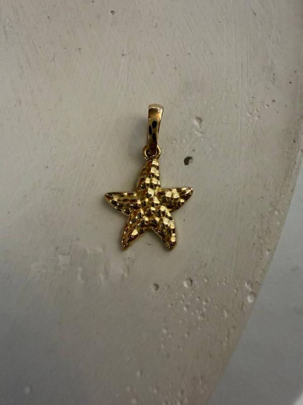 آویز زنانه طلا ۱۸ عیار ستاره دریایی Matows_gold_gallery2