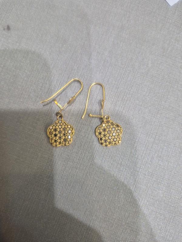 گوشواره زنانه طلا ۱۸ عیار گوشواره گالری طلا ولور
