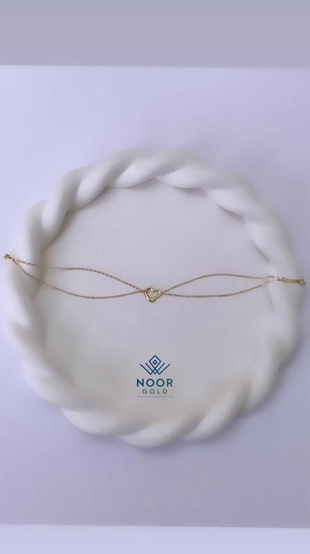 دستبند زنانه طلا ۱۸ عیار دستبند سوپر لوکس خارجی گالری نور گلد (فاطمه نصرالهی)