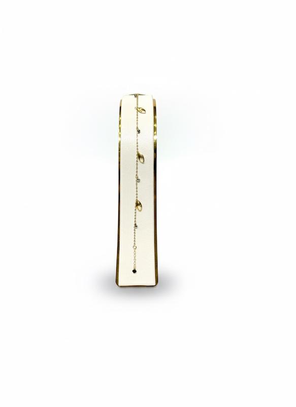 دستبند طلا ۱۸ عیار سوپر لایت گالری طلا و جواهر یاوری