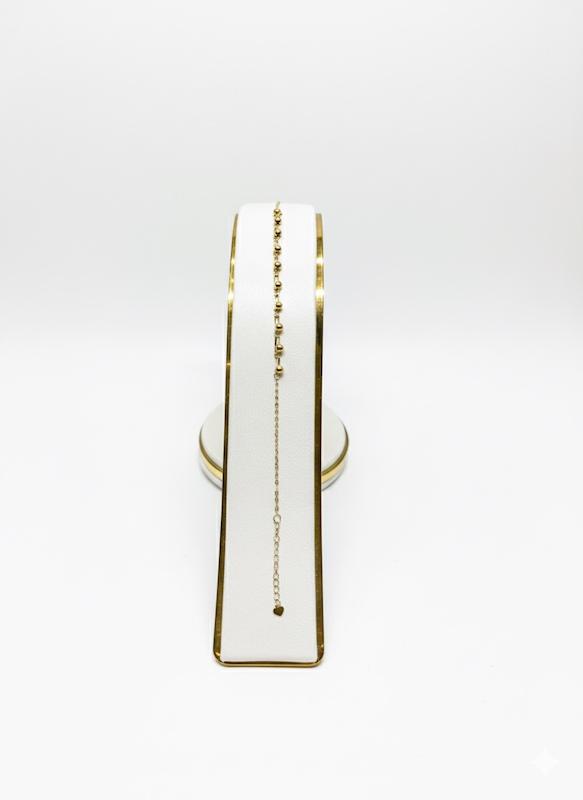 دستبند طلا ۱۸ عیار سوپر لایت گالری طلا و جواهر یاوری