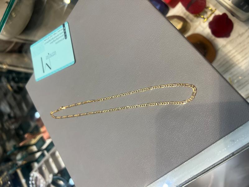 زنجیر طلا ۱۸ عیار فیگارو گالری زرنوش