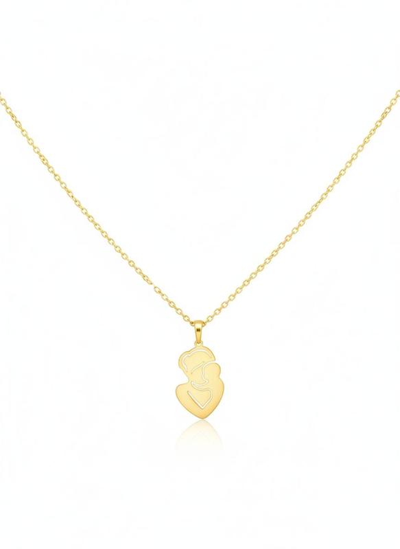 آویز طلا ۱۸ عیار آویز آغوش نهال گلد گالری