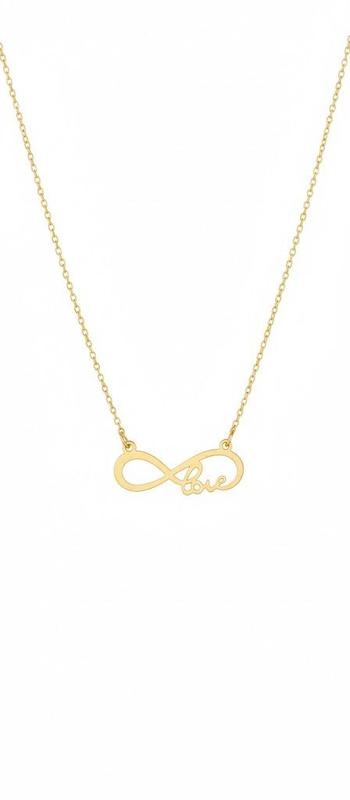 گردنبند طلا ۱۸ عیار بینهایت نهال گلد گالری