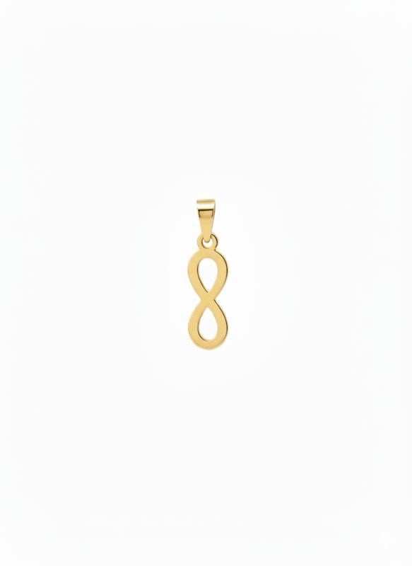 آویز طلا ۱۸ عیار مدال بی نهایت گالری طلای فر