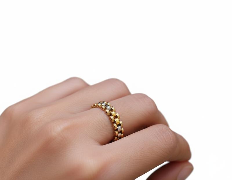 انگشتر طلا ۱۸ عیار انگشتر رولکس گالری نقشار