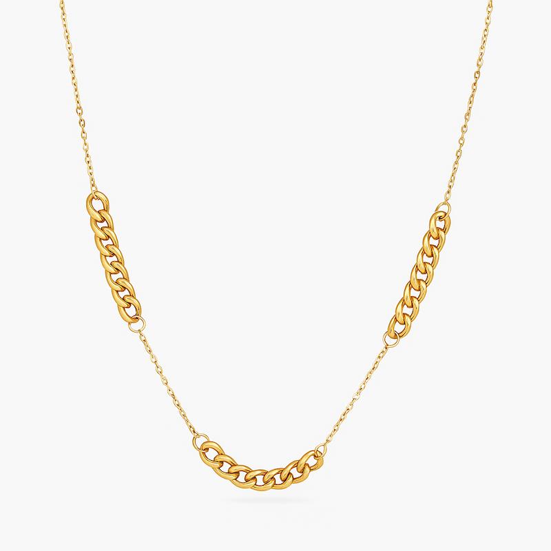 زنجیر طلا ۱۸ عیار کارتیه گالری حسینی زاده