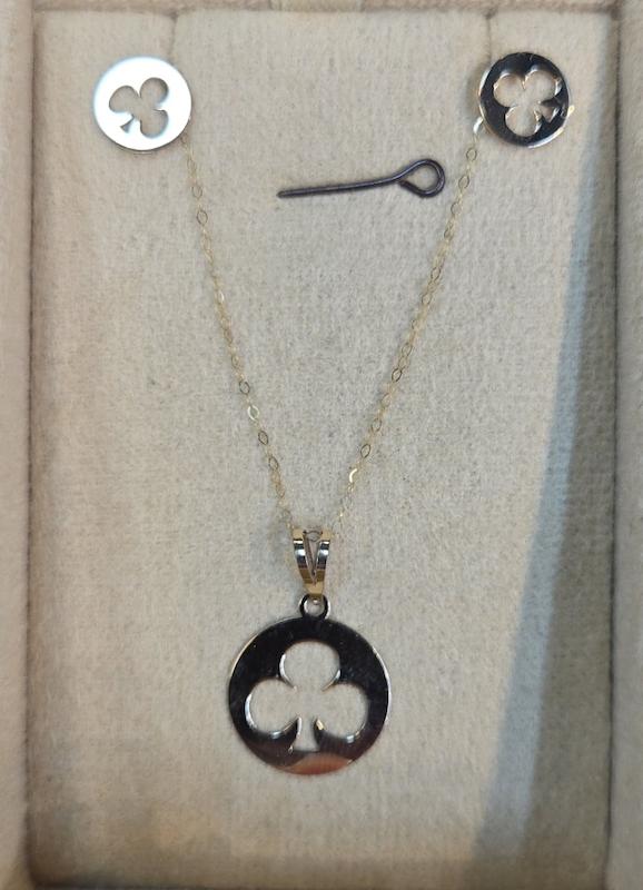 سرویس طلا ۱۸ عیار نیم ست خاج گالری پریدخت