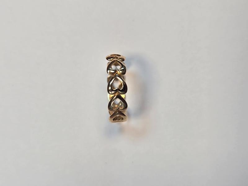 انگشتر طلا ۱۸ عیار قلب گالری پریدخت