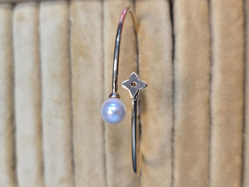 بنگل طلا ۱۸ عیار میخ گالری پریدخت