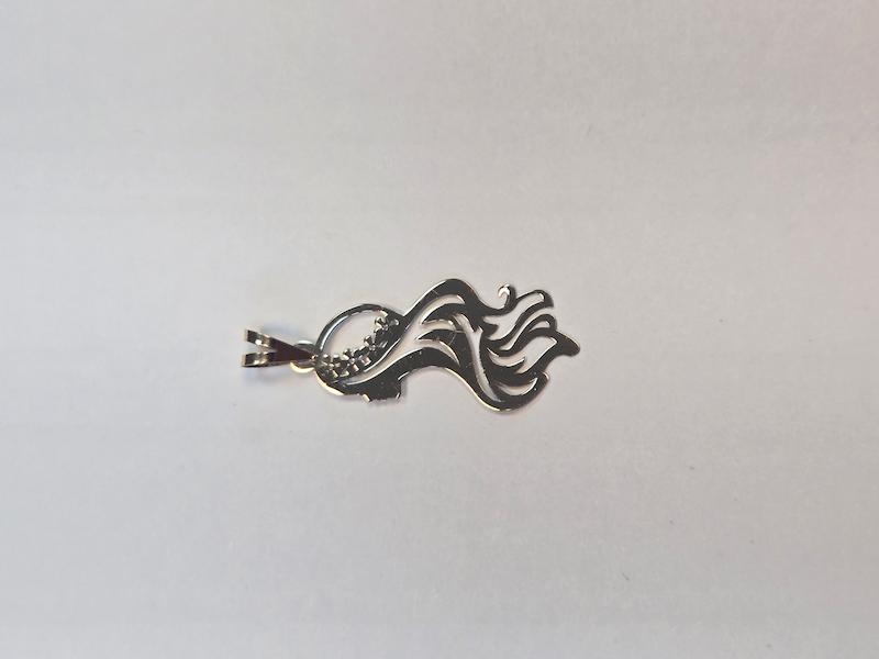 آویز طلا ۱۸ عیار رخ گالری پریدخت