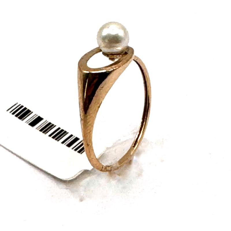 انگشتر طلا ۱۸ عیار ‌مروارید گالری طلای آماندا