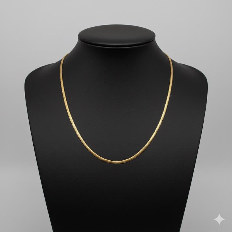 گردنبند طلا ۱۸ عیار ماری گالری طلای آماندا