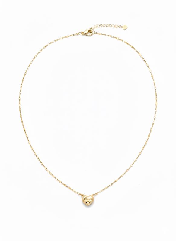 گردنبند طلا ۱۸ عیار قلب و استار گالری طلا سرور گلد