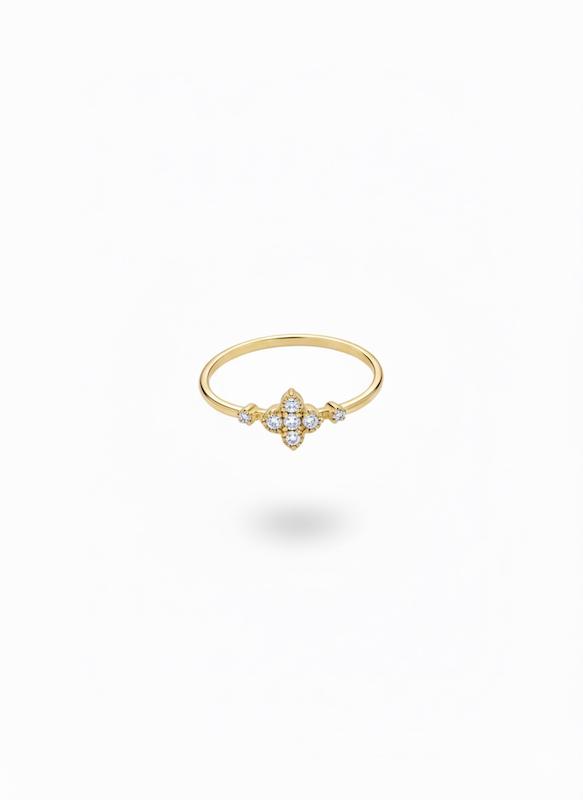 انگشتر طلا ۱۸ عیار ونکلیف گالری طلا سرور گلد