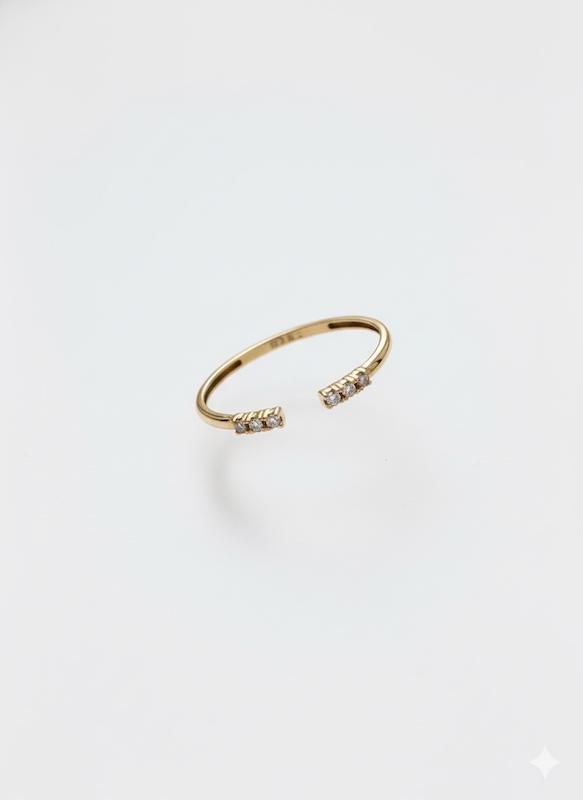 انگشتر طلا ۱۸ عیار نگین دار گالری طلا سرور گلد