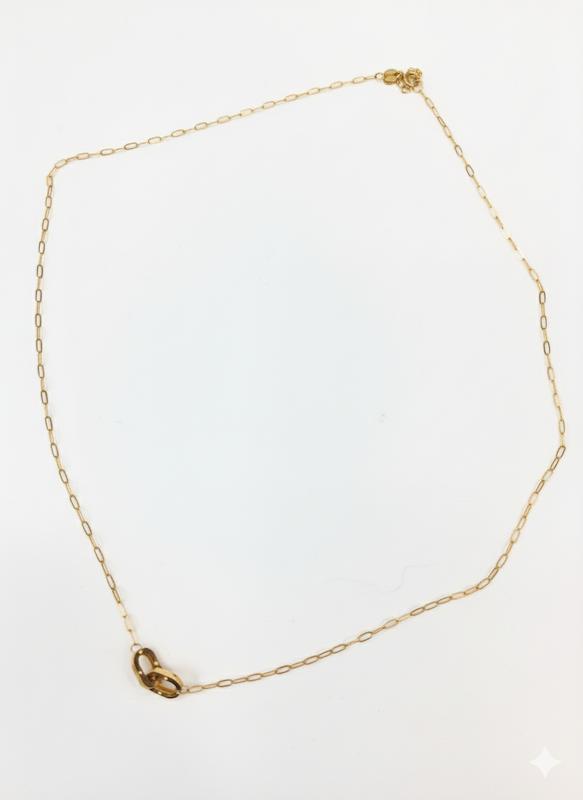 گردنبند طلا ۱۸ عیار گردنبند سوپرلوکس اماراتی تیفانی گالری ملورین