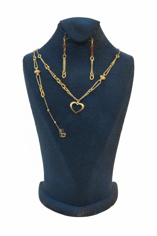 سرویس طلا ۱۸ عیار شهرزاد گالری طلاجات زحمتکش