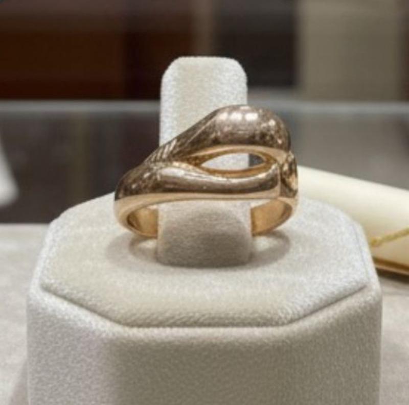 انگشتر طلا ۱۸ عیار انگشتر پیچش4 گالری بابل طلا