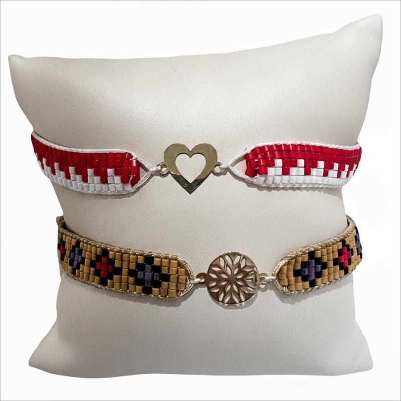 دستبند طلا ۱۸ عیار مرواریدی تاس گالری