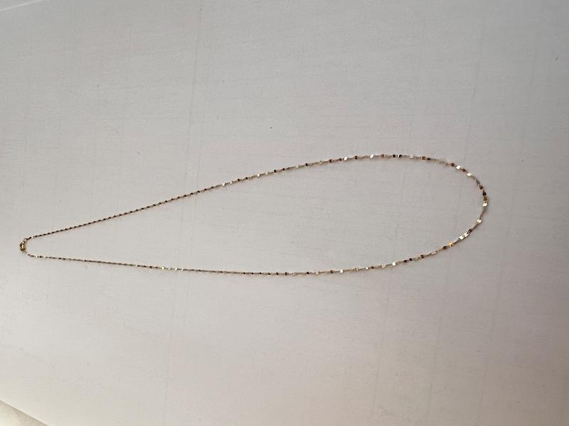 زنجیر طلا ۱۸ عیار استار تاس گالری