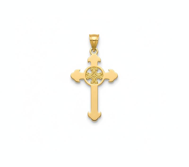 آویز طلا ۱۸ عیار اویز صلیب گالری طلای کامیاب