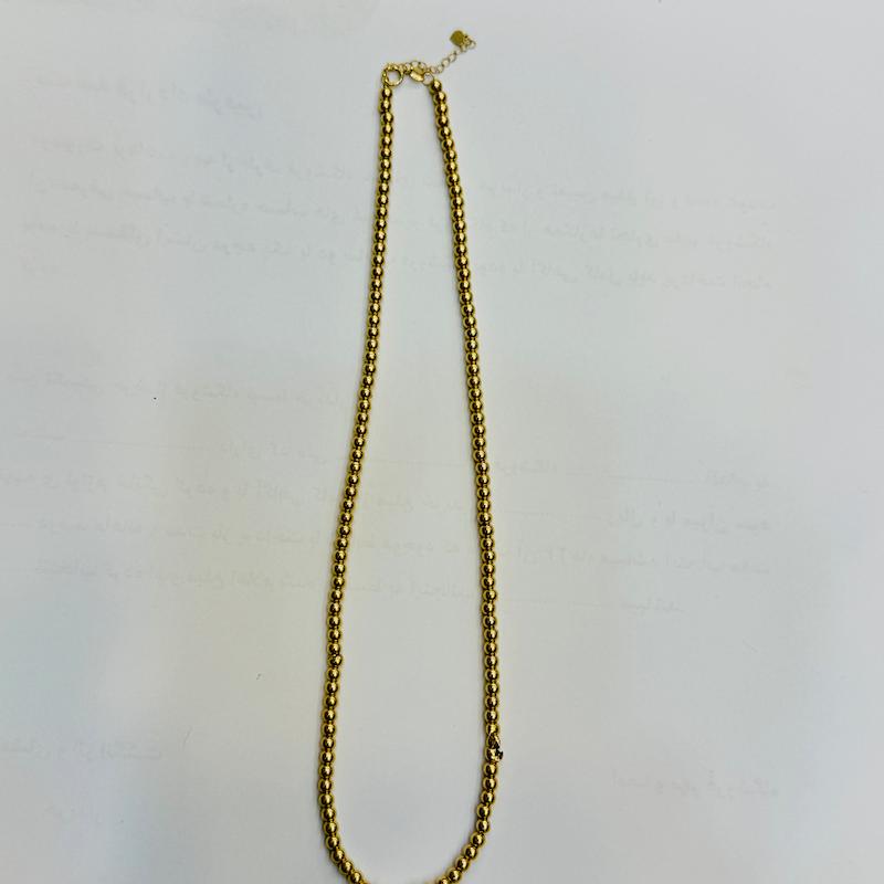 گردنبند طلا ۱۸ عیار گوی گالری الیاگلد