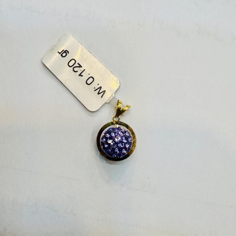 آویز طلا ۱۸ عیار سوواروفسکی گالری الیاگلد