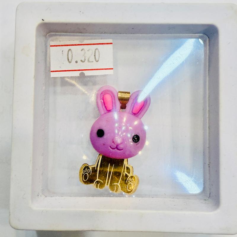 آویز طلا ۱۸ عیار عروسکی گالری الیاگلد