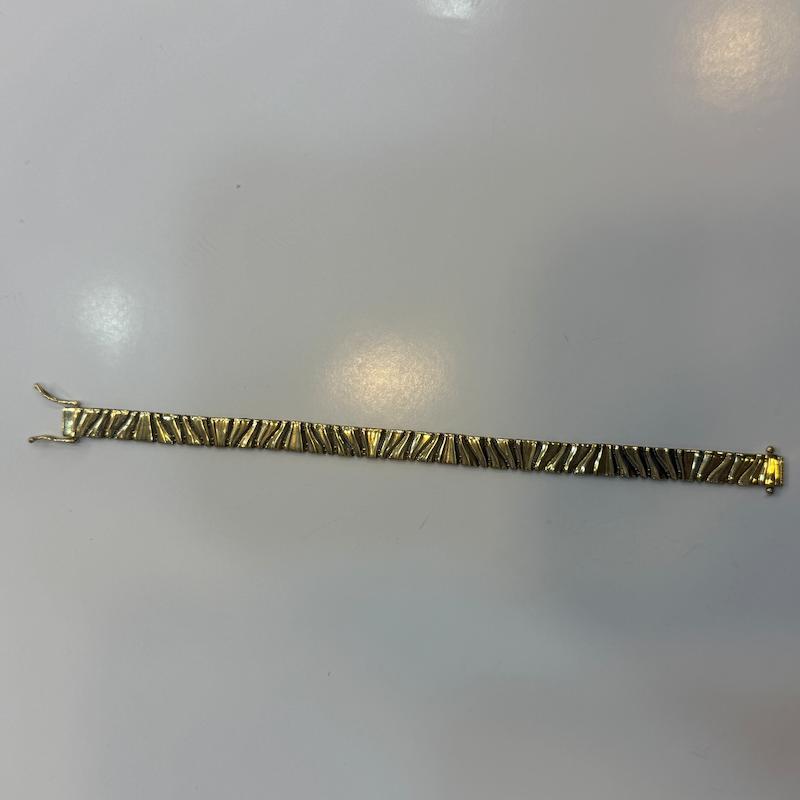 دستبند طلا ۱۸ عیار مصری گالری الیاگلد