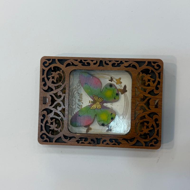 آویز طلا ۱۸ عیار پروانه گالری الیاگلد