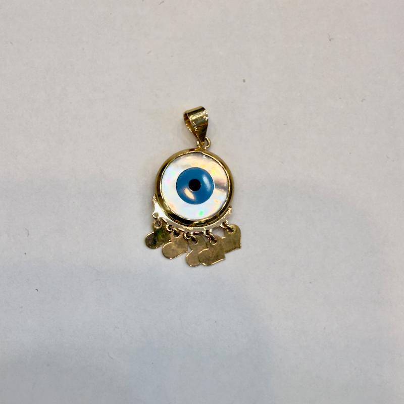 آویز طلا ۱۸ عیار چشم گالری الیاگلد