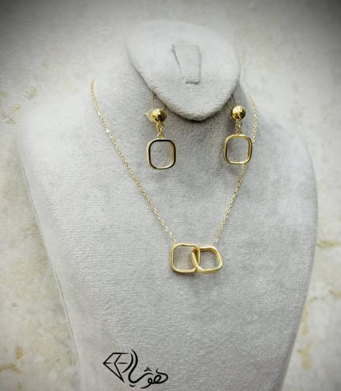 آویز طلا ۱۸ عیار طرح‌دار گالری طلای هوشیار