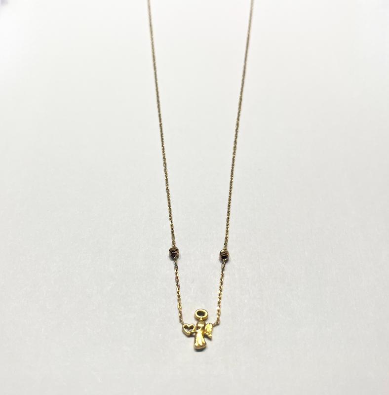 گردنبند طلا ۱۸ عیار گردنبند فرشته گالری طلا دوران